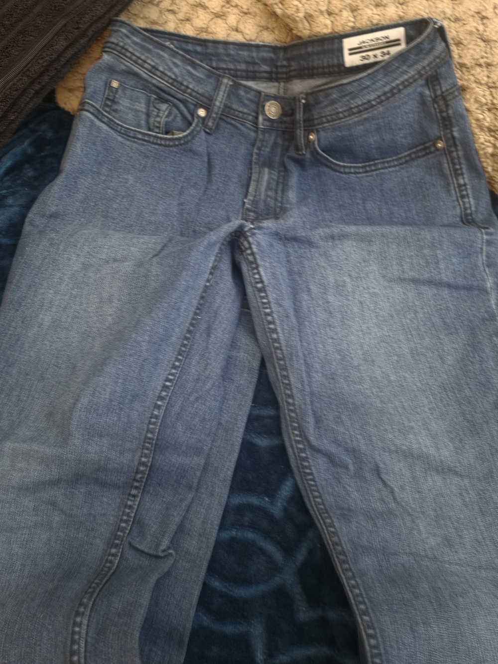 Buffalo David Bitton Men's Blue Denim Jeans